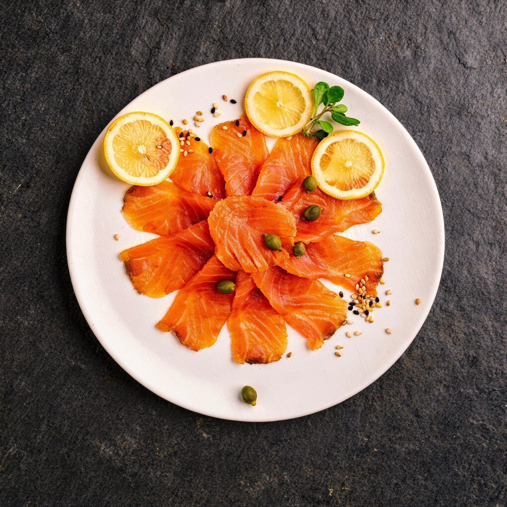 Smoked Salmon Plate