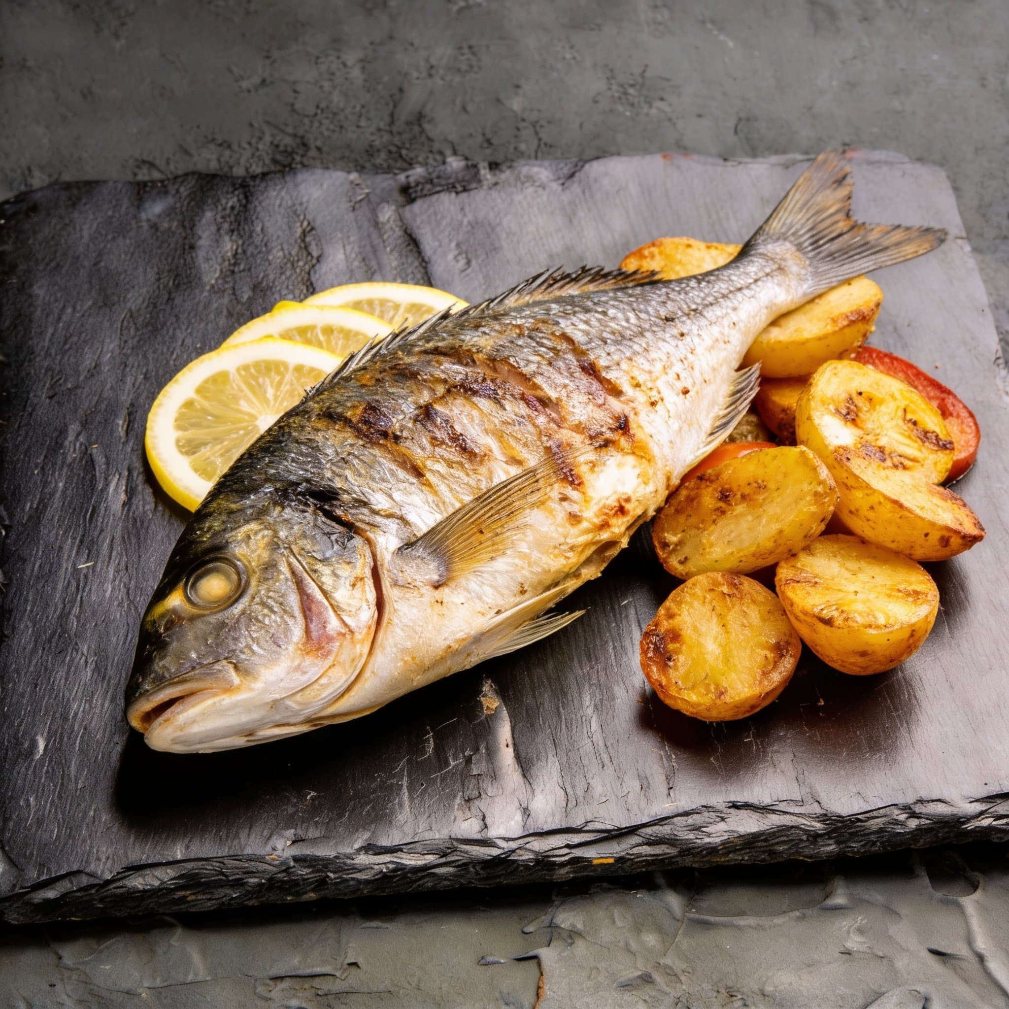 Whole Roasted Sea Bream
